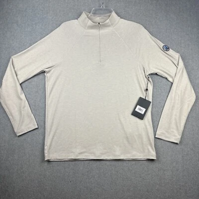 G/Fore Pullover Mens M Tech Melange 1/4 Zip Golf Performance Stretch NWT $155 - Image 1 of 4