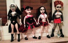 Bambole Living Dead Dolls Fashion Victims Prima Serie Completa Mezco