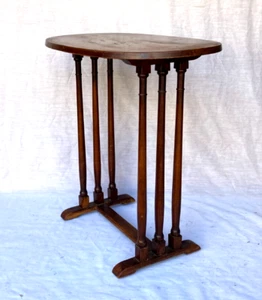 Antique Early 20th. Century HASTINGS TABLE CO. Wine Table Lamp Table Plant Stand - Picture 1 of 4
