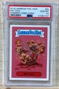 2018 Topps Garbage Pail Kids - Summer Comic Convention - #9A Kat Dog - Picture 1 of 2