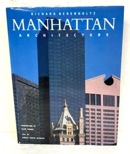 Manhattan Architecture photographs by Richard Berenholtz 1988 HB/DJ First - Foto 1 di 1