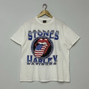 Vintage 1994 Rolling Stones x Harley Davidson U/L to Brockum - Picture 1 of 9