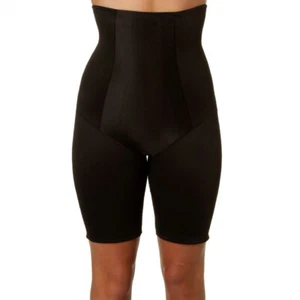 Miraclesuit Shapewear High Waist Wonder Edge Thigh Slimmer Black 2709 - Picture 1 of 2