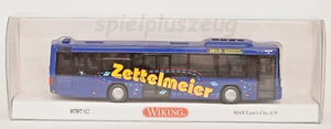 Wiking 070702 MAN Lion`s City A78 Bus Zettelmeier Modellauto - Picture 1 of 1