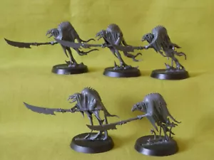 A19 WARHAMMER AOS NIGHTHAUNT ARMY - GLAVE WRAITH STALKERS X 5 - Picture 1 of 2