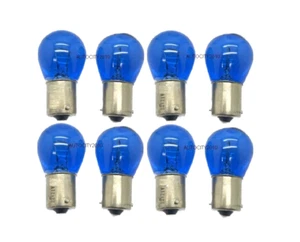 FOR CAR/VAN 8PC 382 P21W 12V 21W bulb replacement REVERSE DRL XENON BLUE 5000K - Picture 1 of 1