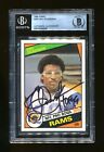 Eric Dickerson Signed/Autographed 1984 Topps Rc Rookie #280 Bas Beckett Authenti