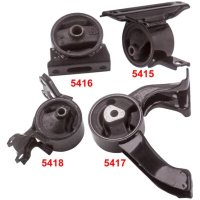 4pcs Motor & Trans Mount for Jeep Compass Patriot 2.4L 2.0L 2007-2016 A5416 5415 - Image 1 of 4