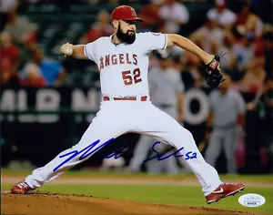Matt Shoemaker Los Angeles Angels Signed 8x10 Matte Photo JSA Authenticated - Picture 1 of 2