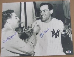 Yogi Berra Phil Rizzuto 2x signed 11x14 photo PSA/DNA Victory Cigar auto - Picture 1 of 4