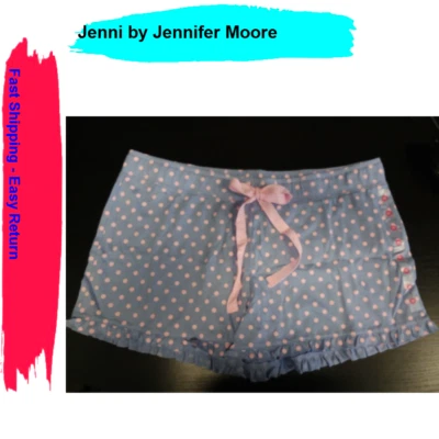 Jenni Women's Pretty Dots Short, Blue and Pink, Size M - Image 1 of 3