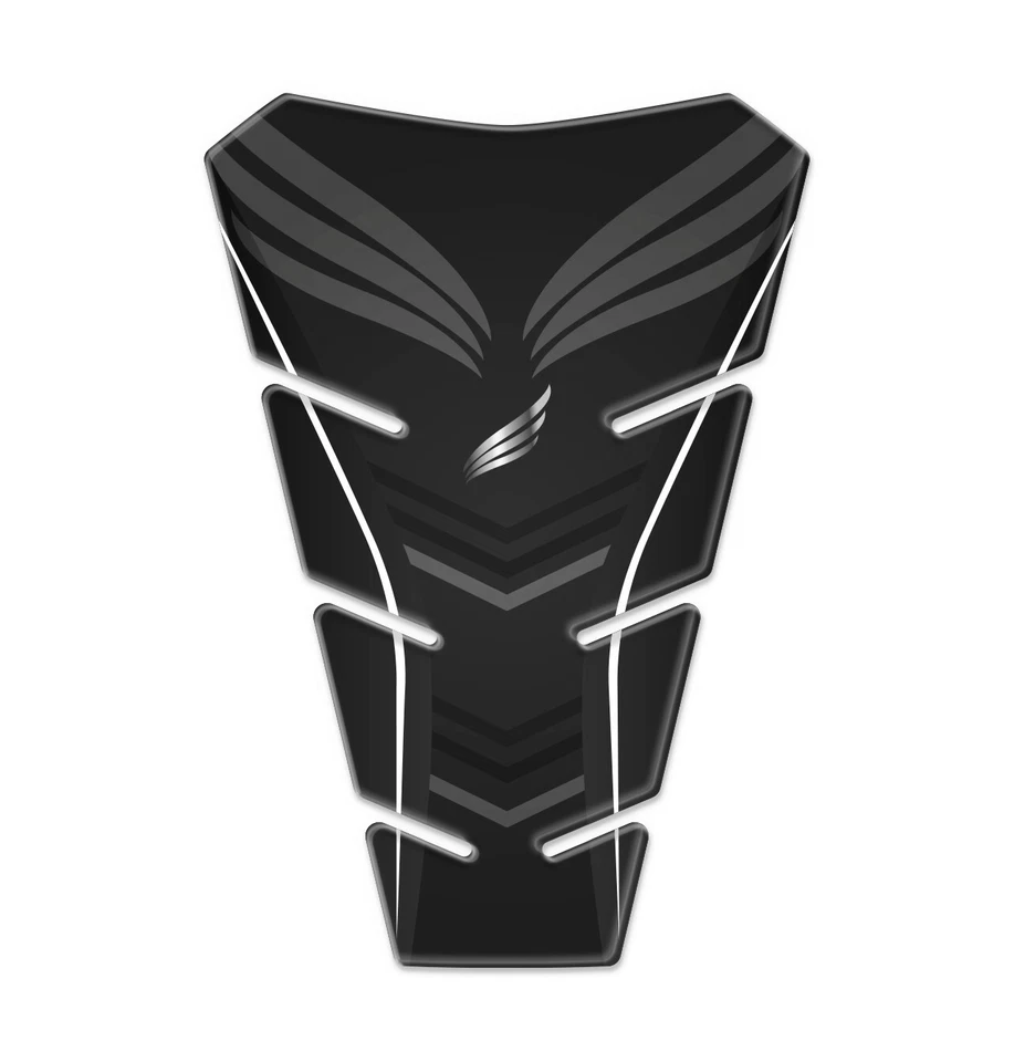 AZ GRAPHISHOP Paraserbatoio Resina 3D per Honda CB 650 R 2019 - 2021 Tank Pad GP-738(NWS) D