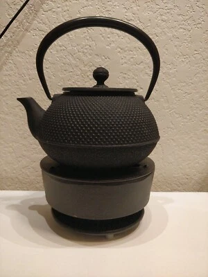 Teavana черный Hobnail чугун 22 унций чайник подогреватель, Япония - Изображение 1 из 4