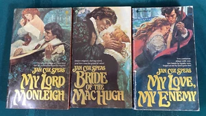 3 Jan Cox Speas Paperbook My Lord Monleigh,Bride of the MacHugh,My Love My Enemy - Imagen 1 de 15