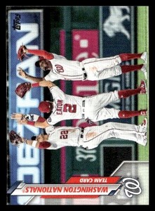 2020 Topps #329 Washington Nationals TC Washington Nationals Baseball card