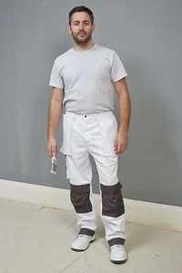 Prodec Advance Painters Decorators Trousers 32" Waist With Wipe Mate Stain Res - Picture 1 of 1