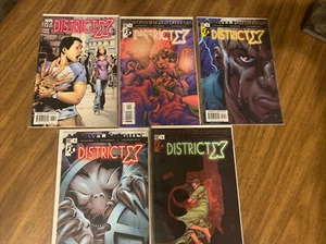 X-men: District X #6, 9, 10, 11, 13 en muy buen estado+/nuevo - Imagen 1 de 1