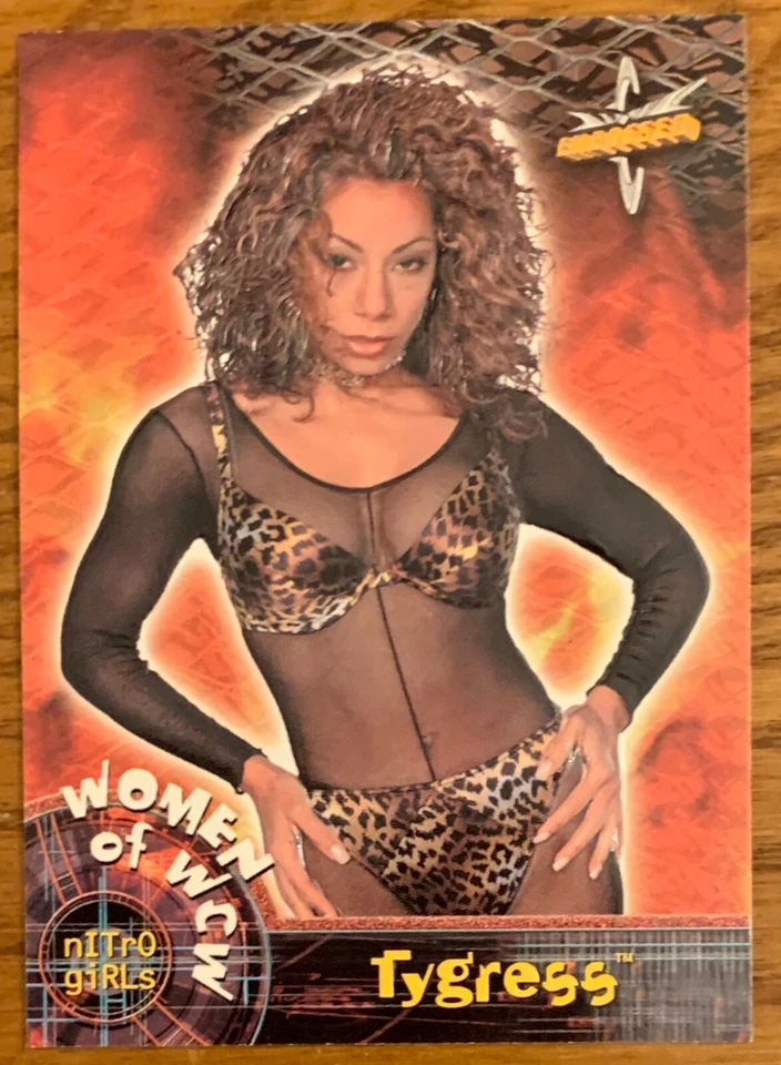 TYGRESS, WCW "NITRO GIRLS", '99 TOPPS EMBOSSED CARD, EXCELLENT CONDITION !  - Image 1 of 1