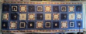 Vintage 1996 Psalms & Peace Doves Fabric By Fabric Traditions Approx. 45”X118” - Picture 1 of 10