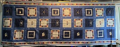 Vintage 1996 Psalms & Peace Doves Fabric By Fabric Traditions Approx. 45”X118” - Image 1 of 4