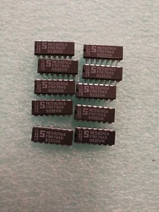 10 PIEZAS NE592-14, NE592 PHILIPS IC ORIGINAL, ENVÍO DESDE CANADÁ - Imagen 1 de 1