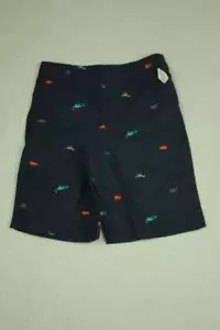 NEW Boys Shorts Size 8 Woven Dinosaurs Clothes Bottoms Casual Pockets School - Picture 1 of 4