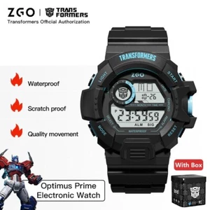 ZGO x Transformers Uhr Student Kinderuhr Herren Damen Jungen Mädchen mechanisch - Bild 1 von 17
