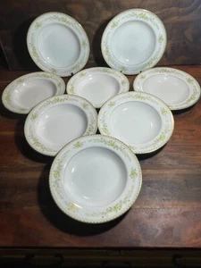 8 - Mikasa Fine China Porcelain Greenbriar L 2014 Soup Bowl 8.5" Diameter Floral - Picture 1 of 6
