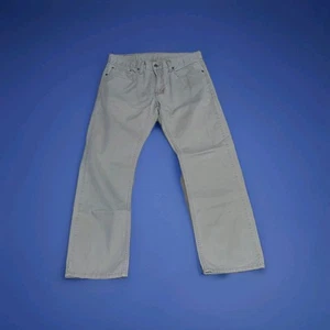 Levi's Men's Jeans 514 Tan / Brown Size 32x30 In Great Condition ! - Picture 1 of 5