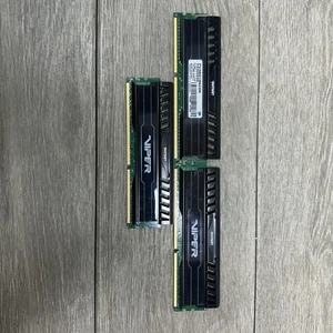Patriot Viper 24GB (3x8GB) DDR3 1600MHz Desktop RAM Kit – PD000277-PV38G160C9K - Picture 1 of 3