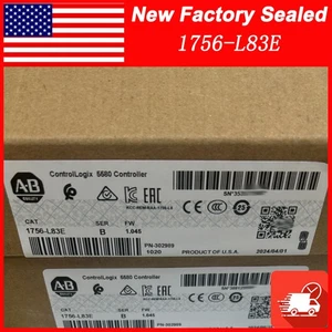 AB 1756-L83E /B ControlLogix 5580 Controller AB 1756-L83E - Picture 1 of 8