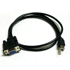 Porta di stampa USB B-Port maschio a DB9 femmina RS232 cavo seriale DB9 a USB B-T... - Foto 1 di 7
