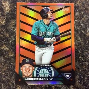 Serie de actualización Topps 2023 - Jarred Kelenic #US321 Jack-O'-Lantern Foil - Imagen 1 de 2
