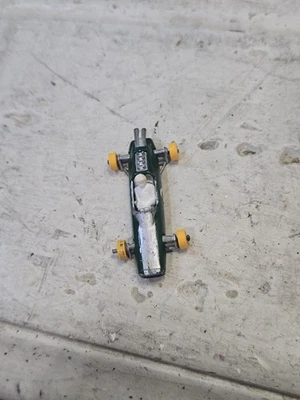 Vintage 1960s Matchbox Lesney No. 19 Lotus Race Car Green #3 Made in England - Image 1 of 4