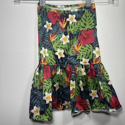 Vestido de sol colorido floral con estampado hawaiano para perros pequeños estilo flores Foto 1 de 4