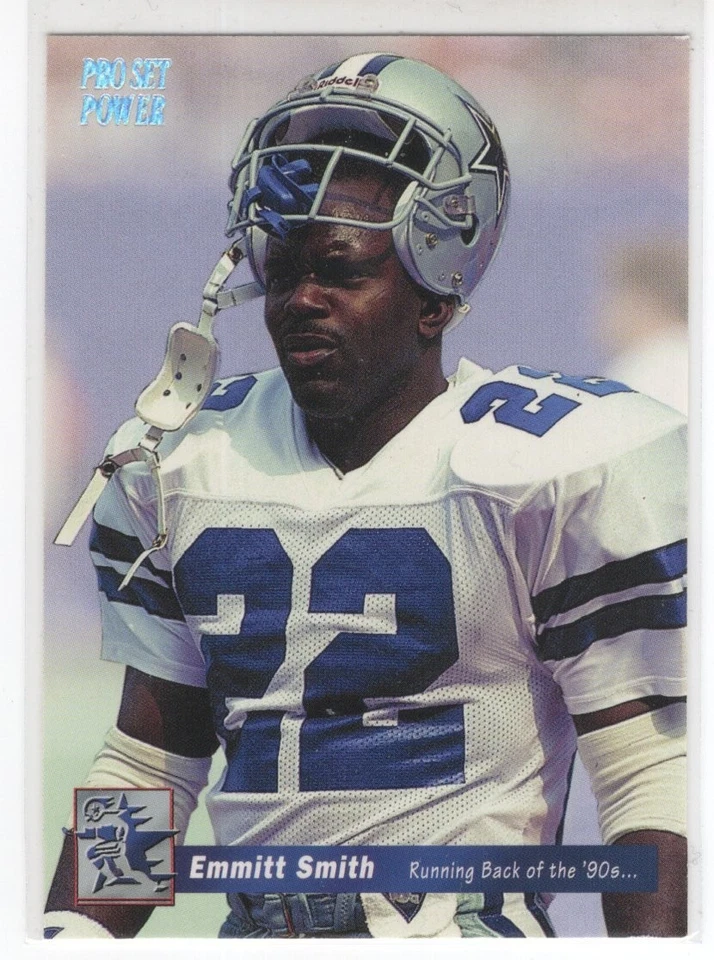 1993 PRO SET EMMITT SMITH PRO SET POWER #10 - Image 1 of 1