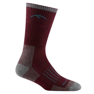 DARN TOUGH 2103 Burgundy Women's Hunter Midweight Boot Sock Cushion M,L,XL - Image 1 of 4
