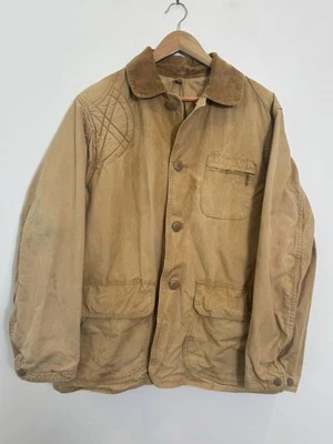 Chaqueta de Caza Vintage Años 50 Sears JC Higgins Tareas Granero Abrigo Lona Para Hombre XL Foto 1 de 4