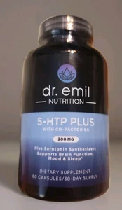 DR. EMIL NUTRITION Serotonin Synthesizer 5-HTP Plus 200mg Exp 7/2026 New Sealed - Picture 1 of 1