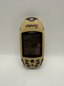 Magellan eXplorist 210 Handheld GPS Unit Waterproof Hiking geocaching TESTED - Picture 1 of 8