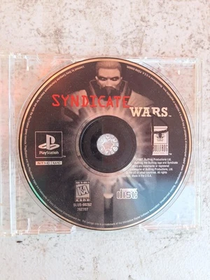 1997 Syndicate Wars Sony PlayStation PS1 Video Game Loose Disc Only Tested - Image 1 of 3