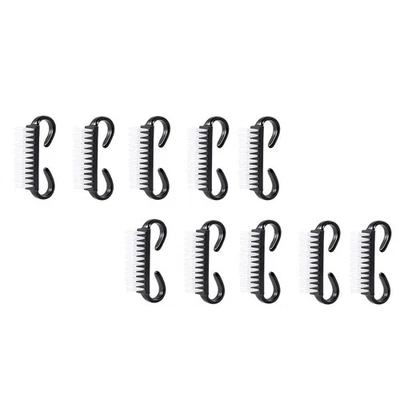  10 Pcs Grout Cleaner Brush Hand Scrubbing Brosse Depoussierante Ongle À Ongles - Photo 1/4