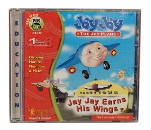 Jay Jay The Jet Plane Guadagna le Ali - CDRom Classico dal 2002 - Per Win & Mac - Foto 1 di 5