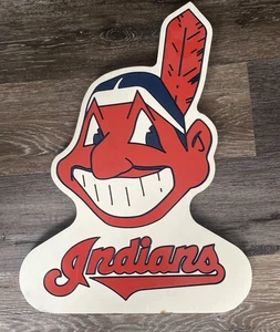 Cleveland Indians American League Champions MLB 1995 Wall Plaque 19” X 14” Wahoo - Picture 1 of 10