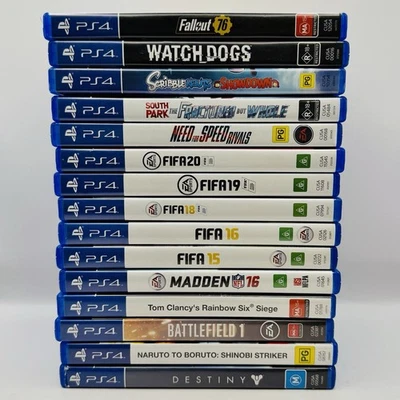 PS4 Game Bundle X 15 Mixed Sony Playstation 4 Fifa Fallout Destiny Lot Bulk Nfl - Image 1 of 4