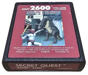 Secret Quest (Atari 2600, 1989) Tested / Working - Picture 1 of 1