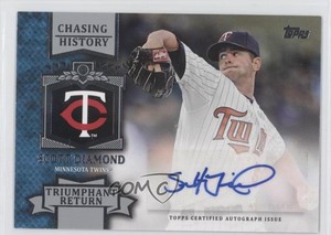 2013 Topps Chasing History Auto Scott Diamond #CHA-SD Auto