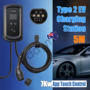 EV Charging Station 1 Phases 7KW 32A App Touch Control Electric Vehicle Charger - Picture 1 of 7