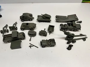 RARE VTG POLITOYS LOT ARTILLERY, MILITARY CONVOY ITALY MIXED PRICE DROP! - Picture 1 of 24