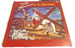 SEALED LP J.D. Sumner & The Stamps "For God So Loved The World" - Picture 1 of 2